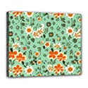 Retro 1960s Flowers Pattern 3 Deluxe Canvas 24  x 20  (Stretched) View1