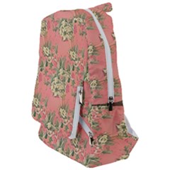 Retro 1880s Flowers Pattern 12 Travelers  Backpack by violetheavensky