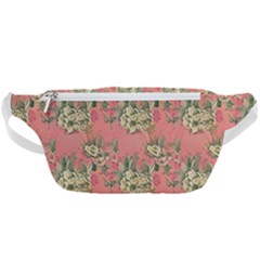 Retro 1880s Flowers Pattern 12 Waist Bag  by violetheavensky