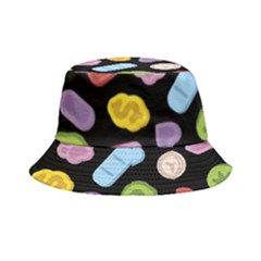 Ecstasy Pills Pattern Bucket Hat by Valentinaart