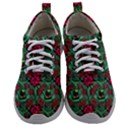 Retro 1880s Flowers Pattern 3 Mens Athletic Shoes View1