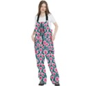 Retro 1880s Flowers Pattern 22 Women s Front Zip Ski And Snowboard Bib Pants View2