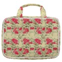 Retro 1880s Flowers Pattern 18 Travel Toiletry Bag With Hanging Hook View2