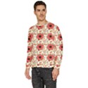 Retro 1880s Flowers Pattern 23 Men s Fleece Sweatshirt View2