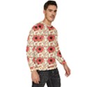 Retro 1880s Flowers Pattern 23 Men s Fleece Sweatshirt View3