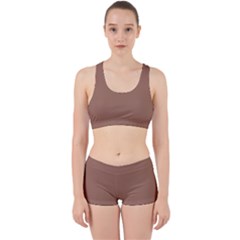 Mocha Mousse Hex Code #a47864 Work It Out Gym Set by dressshop