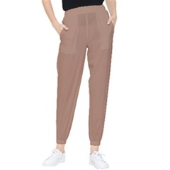 Mocha Mousse Hex Code #a47864 Women s Tapered Pants by dressshop