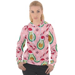 Avo Merry Christmas, Candies, Candy Cane Women s Overhead Hoodie by kyorashop23