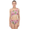 Avo Merry Christmas, Candies, Candy Cane Spliced Up Two Piece Swimsuit View1