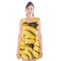 Bananas, Macro, Fruits, Ripe Bananas Scoop Neck Skater Dress View1