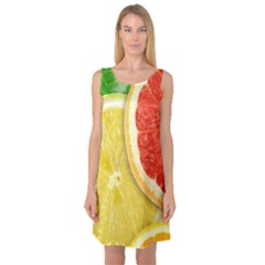 Fruit, Lemon Sleeveless Satin Nightdress by kyorashop23