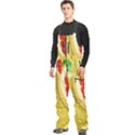 Fruit, Lemon Men s Front Zip Ski And Snowboard Bib Pants View2