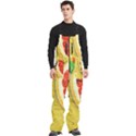 Fruit, Lemon Men s Front Zip Ski And Snowboard Bib Pants View3