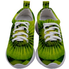 Kiwi Fruits, Close-up, Exotic Fruit Kids Athletic Shoes by kyorashop23