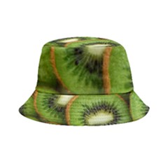 Kiwi Texture, Background With Kiwi, Fruits, Kiwi Inside Out Bucket Hat by kyorashop23