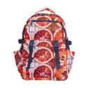 Peorange, Fruit, Citrus Carry-on Double Buckle Travel Backpack View1