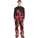 Strawberry, Berries, Fresh, Red Men s Front Zip Ski And Snowboard Bib Pants View1