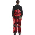 Strawberry, Berries, Fresh, Red Men s Front Zip Ski And Snowboard Bib Pants View4