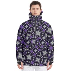 Gothic Radiance Men s Pullover Zip Ski And Snowboard Waterproof Breathable Jacket by dflcprintsclothing