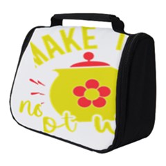 Make Tea Not War  Full Print Travel Pouch (small) by ConteMonfrey