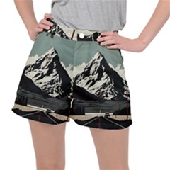 Mountains Women s Ripstop Shorts by Salmanaz77