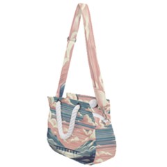 Artwork Painting Sculpture Nature Rope Handles Shoulder Strap Bag by Salmanaz77