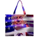 Donald Trump Flag Zipper Mini Tote Bag View1