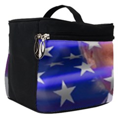 Donald Trump Flag Make Up Travel Bag (small) by vintagetrump