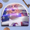 Donald Trump Flag Horseshoe Style Canvas Pouch View2