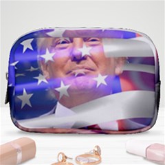 Donald Trump Flag Make Up Pouch (small) by vintagetrump