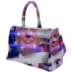 Donald Trump Flag Duffel Travel Bag by vintagetrump