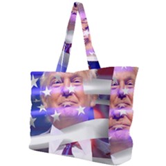 Donald Trump Flag Simple Shoulder Bag by vintagetrump