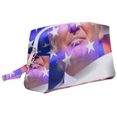 Donald Trump Flag Wristlet Pouch Bag (large) by vintagetrump