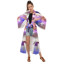 Donald Trump Flag Maxi Kimono by vintagetrump