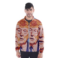 Orange Donald Trump Men s Windbreaker by vintagetrump