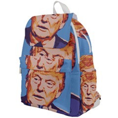 Orange Donald Trump Top Flap Backpack by vintagetrump