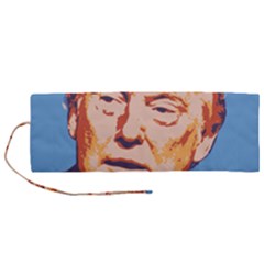 Orange Donald Trump Roll Up Canvas Pencil Holder (m) by vintagetrump