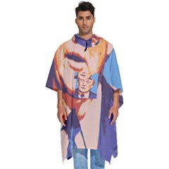 Orange Donald Trump Men s Hooded Rain Ponchos by vintagetrump