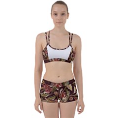 Floral Design 02 Perfect Fit Gym Set by myclothy