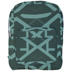 Geometric Design 01 Full Print Backpack by myclothy