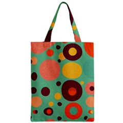 Geometric Design 11 Zipper Classic Tote Bag by myclothy