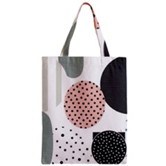 Geometric Design 12 Zipper Classic Tote Bag by myclothy