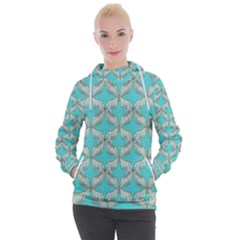 Geometric Design 13 Women s Hooded Pullover