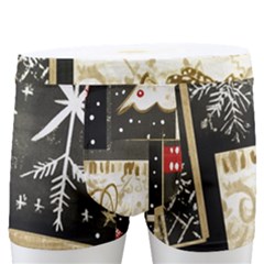 Christmas Reindeer Men s Boxer Briefs by Posterlux