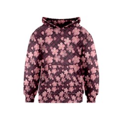 Cherry Blossoms Japanese Kids  Pullover Hoodie by HermanTelo