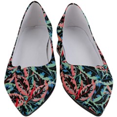 Leaves Pattern Patterns Colorful Women s Block Heels  by Posterlux