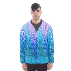 Rainbow Colors Colorful Pattern Men s Hooded Windbreaker by Posterlux