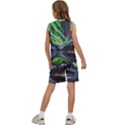 Lake Mountains Aorora Northern Lights Snow Kids  Basketball Mesh Set View4