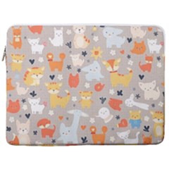 Pet Animal 02 17  Vertical Laptop Sleeve Case With Pocket by myclothy