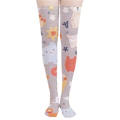 Pet Animal 02 Thigh High Stockings by myclothy